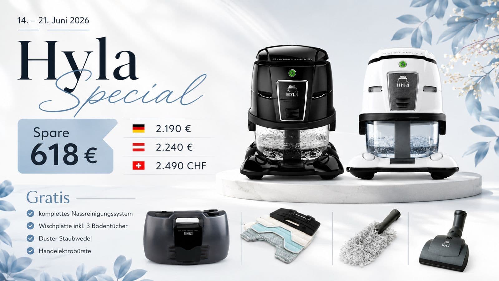 HYLA Juni Special – Spare 618 €